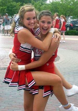 hot young cheerleaders