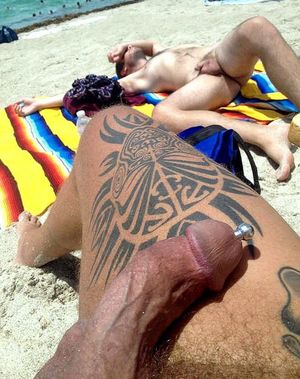 men nudist beach