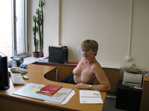 nudist office